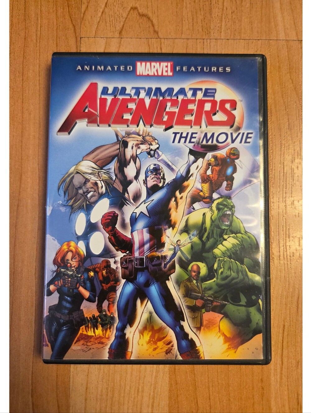 Marvel Ultimate Avengers: The Movie animated DVD